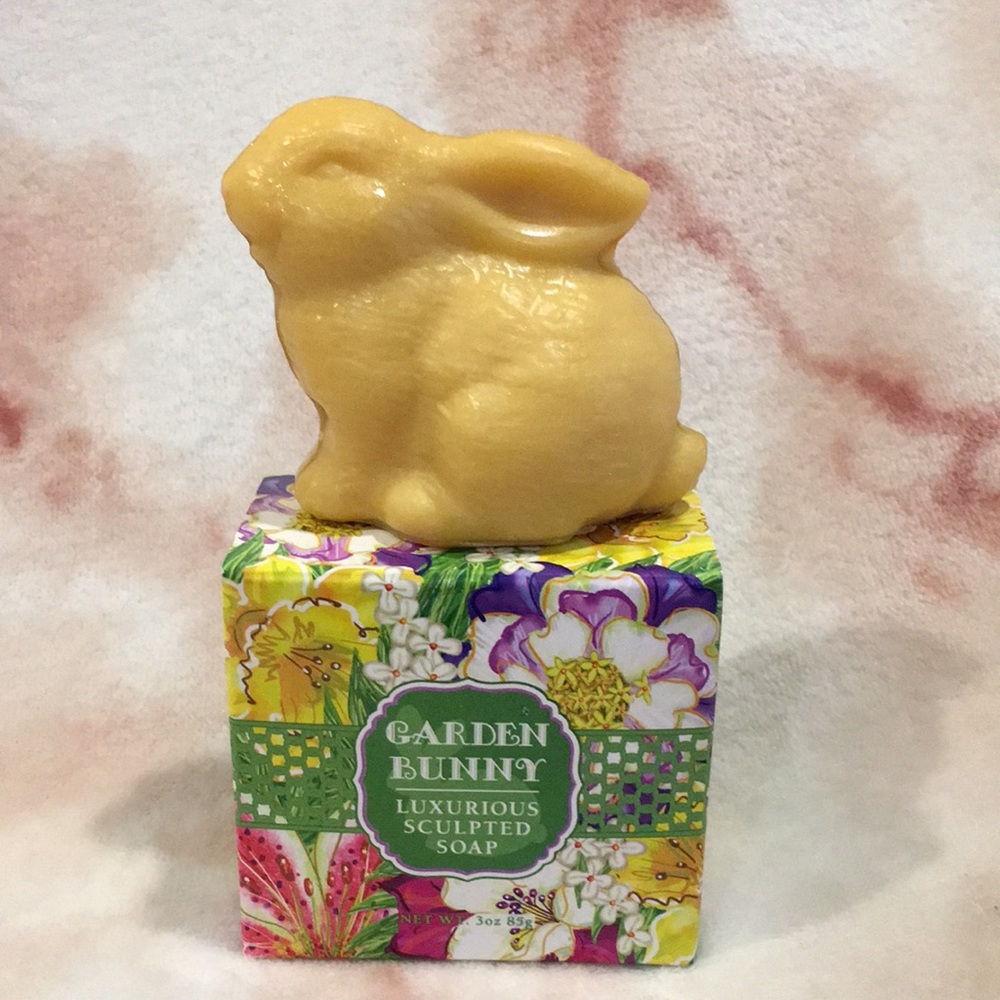 Garden Bunny Scented Hand Soap Easter Spring NWT 3 oz Shea Butter Honey Cocoa Bt